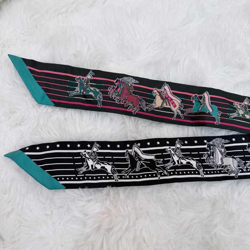 Hermes/ Twilly絲巾/ Pani La Shar Pawnee-5