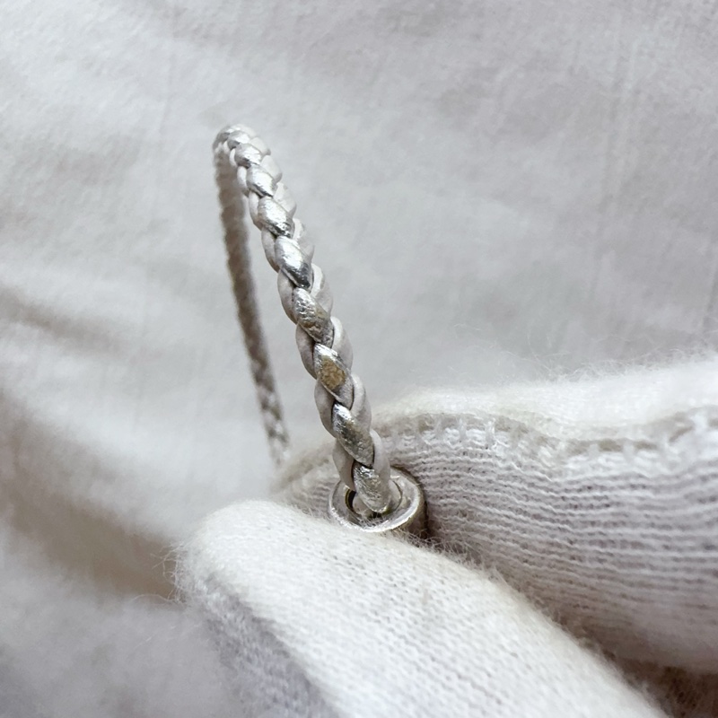 二手正品Bvlgari寶格麗限定版銀色編織手環 蛇頭手環 寶格麗手環 寶格麗手鏈-14