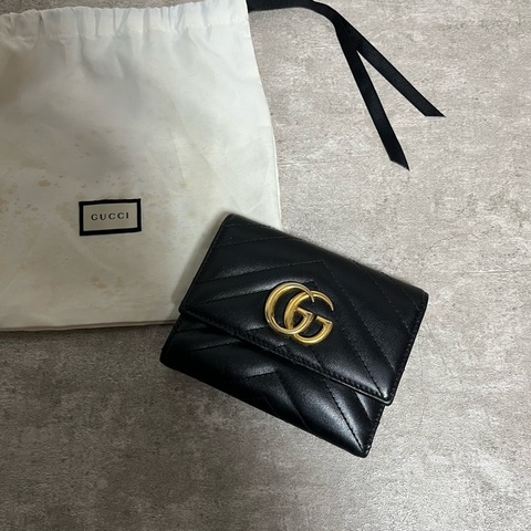 正品 Gucci Mormont經典短夾