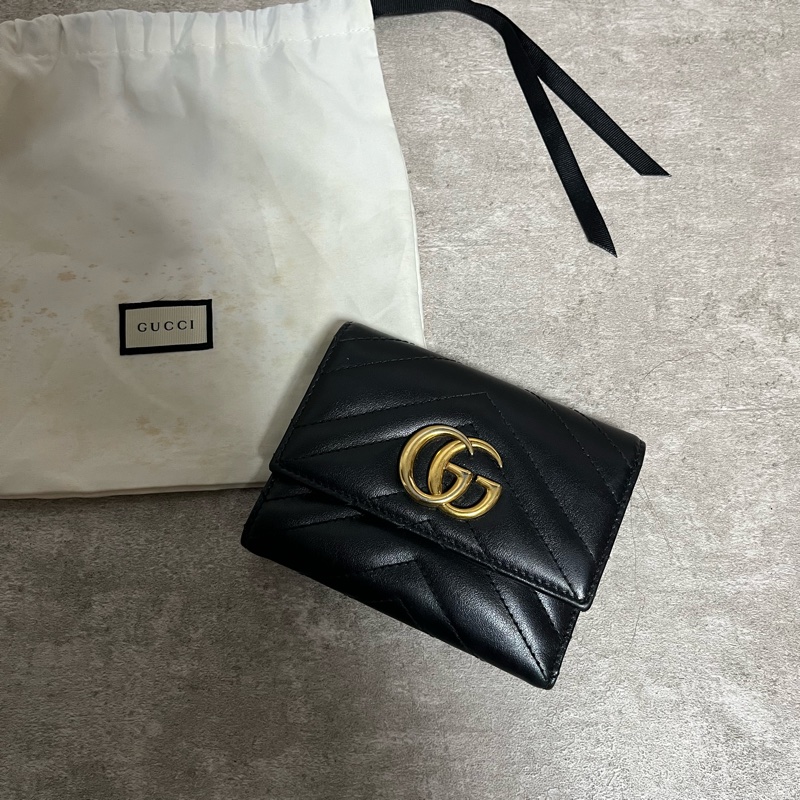 正品 Gucci Mormont經典短夾-0