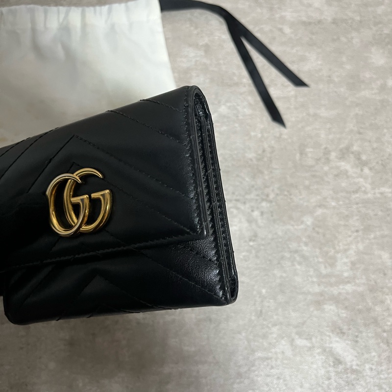 正品 Gucci Mormont經典短夾-3