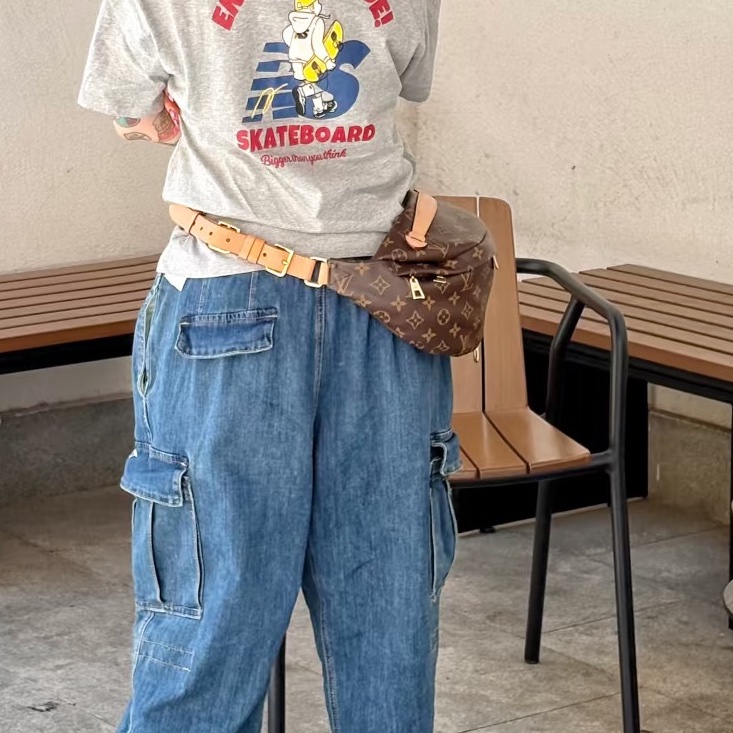 #Louis Vuitton🫆bumbag編碼19年🫆胸包尺寸35*14*12🌴附件～可調節肩帶-21