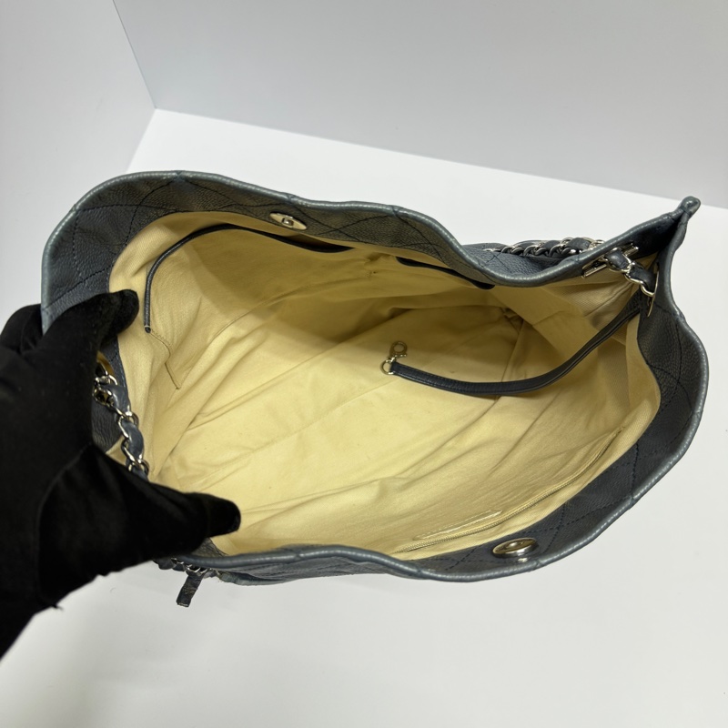 【稀有超耐用💪】 Chanel 魚子醬牛皮 肩背+斜背+托特包（專櫃26.6萬）-10