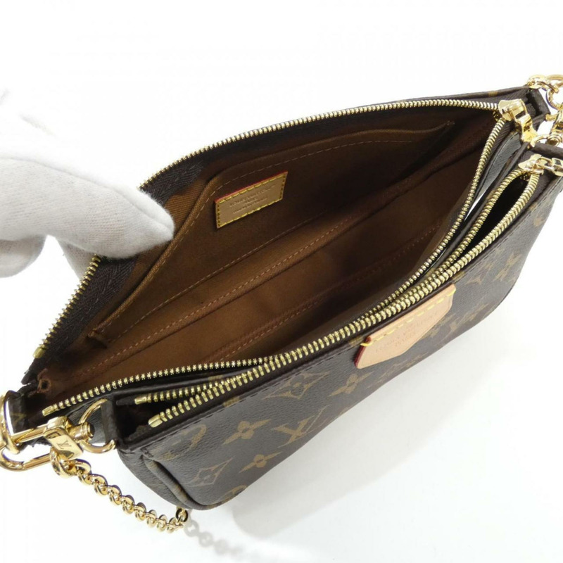 路易威登 Monogram 多口袋配件 M44813 單肩包-5