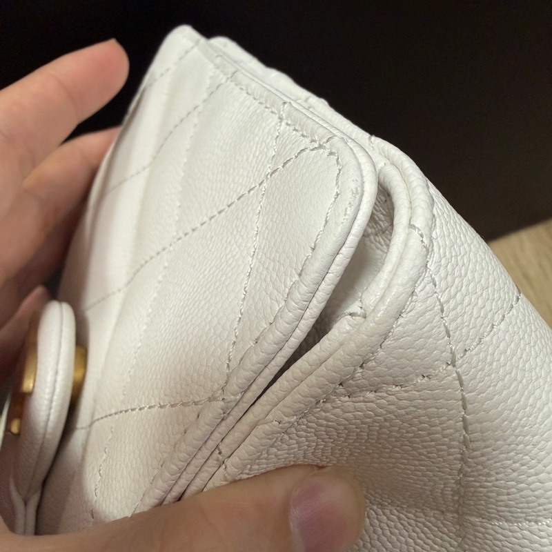 Chanel 25 bag 小號白色-30