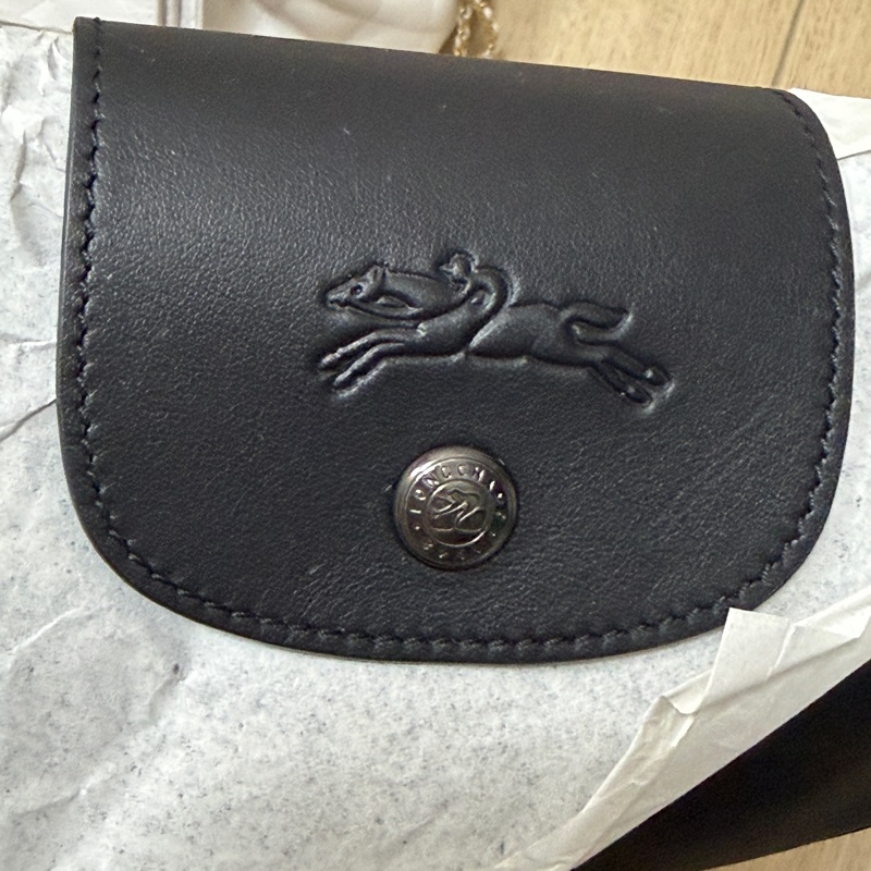 LONGCHAMP LE PLIAGE XTRA系列牛皮半月手提包(黑)-11