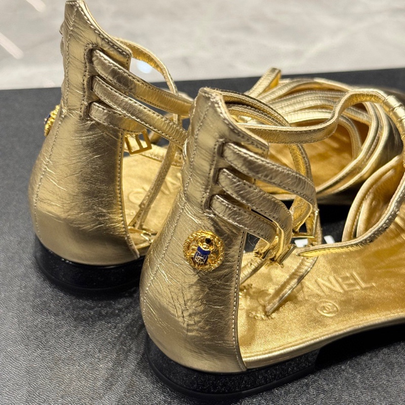 99新Chanel香奈兒埃及金秀款平底鞋，36碼 僅穿過一次-2