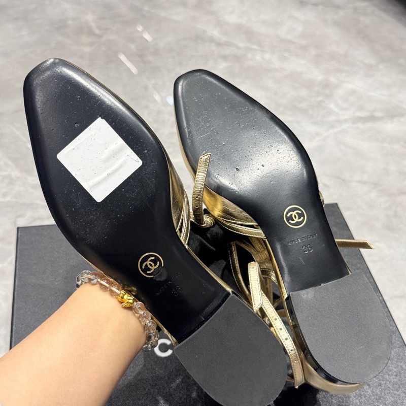 99新Chanel香奈兒埃及金秀款平底鞋，36碼 僅穿過一次-6