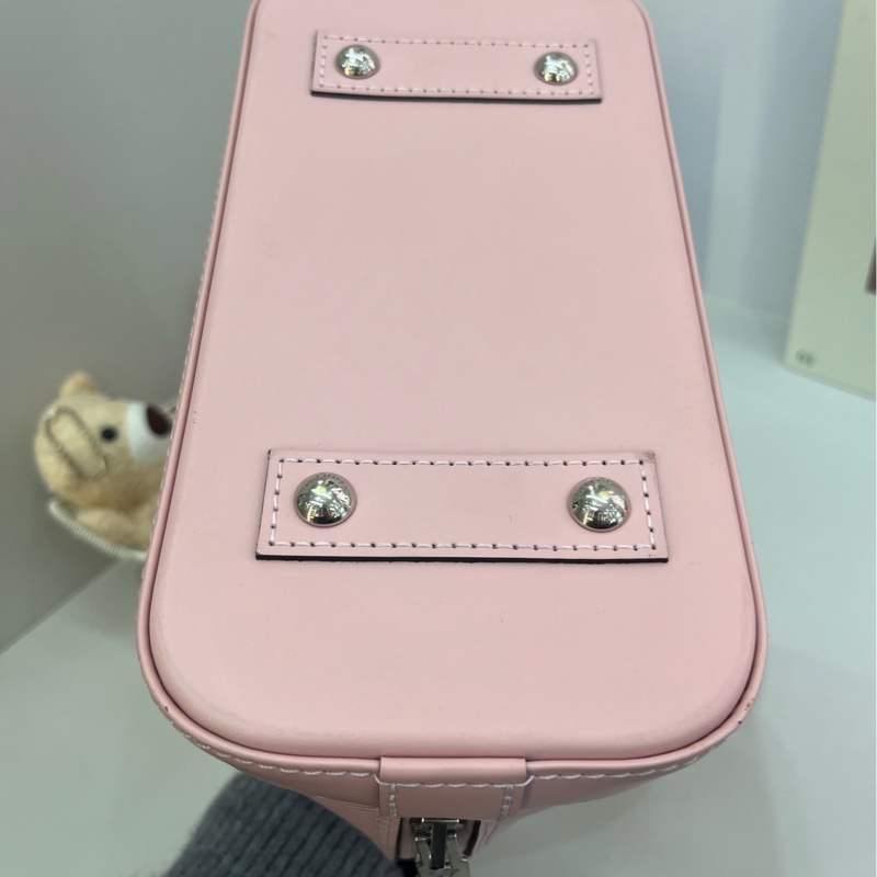 LV路易威登 粉色貝殼bb 芯片款-7