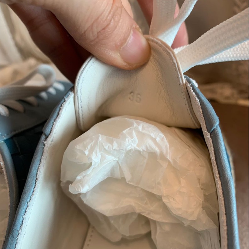 葆蝶家 休閒運動鞋 閑置 編織草編底 運動鞋 BV 編織鞋 size 36 Bottega Veneta-20