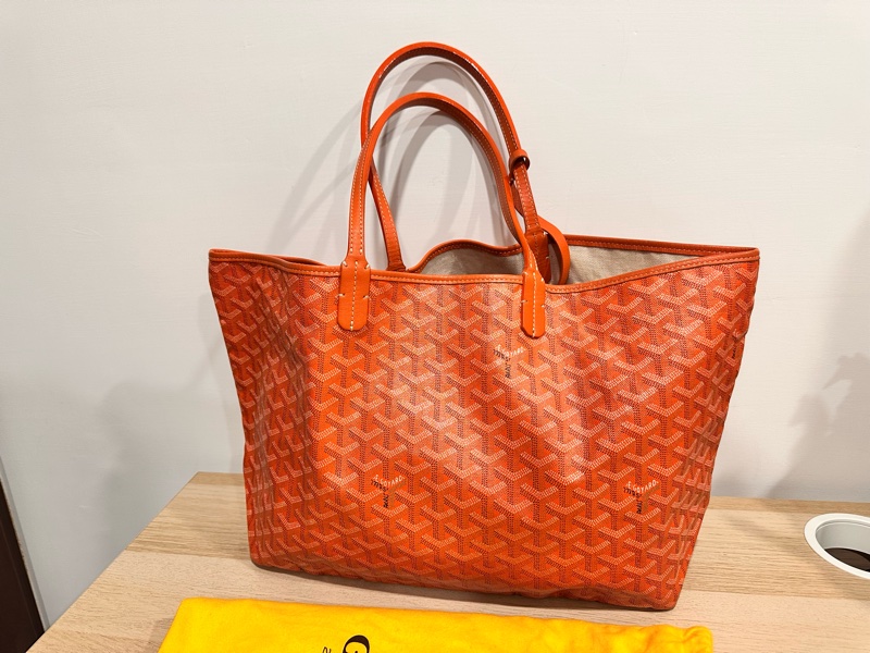 Goyard-哥雅德-經典熱門款式 Saint Louis 托特包-橘色-春夏百搭-5