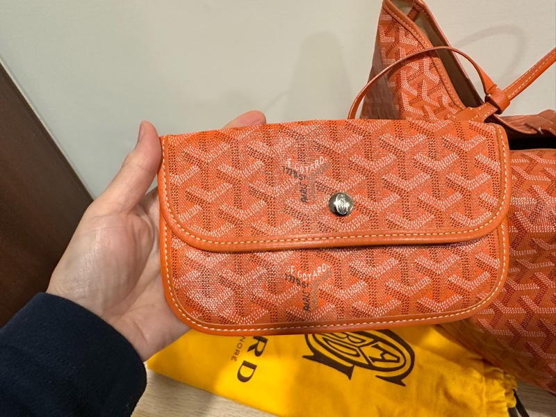 Goyard-哥雅德-經典熱門款式 Saint Louis 托特包-橘色-春夏百搭-16