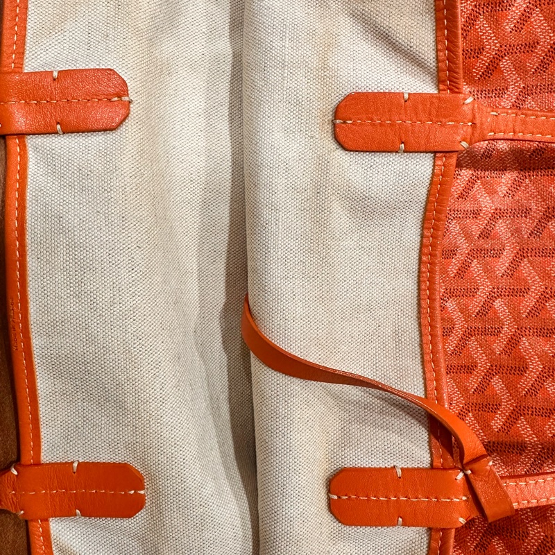 Goyard-哥雅德-經典熱門款式 Saint Louis 托特包-橘色-春夏百搭-17