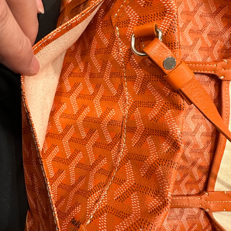 Goyard-哥雅德-經典熱門款式 Saint Louis 托特包-橘色-春夏百搭-19