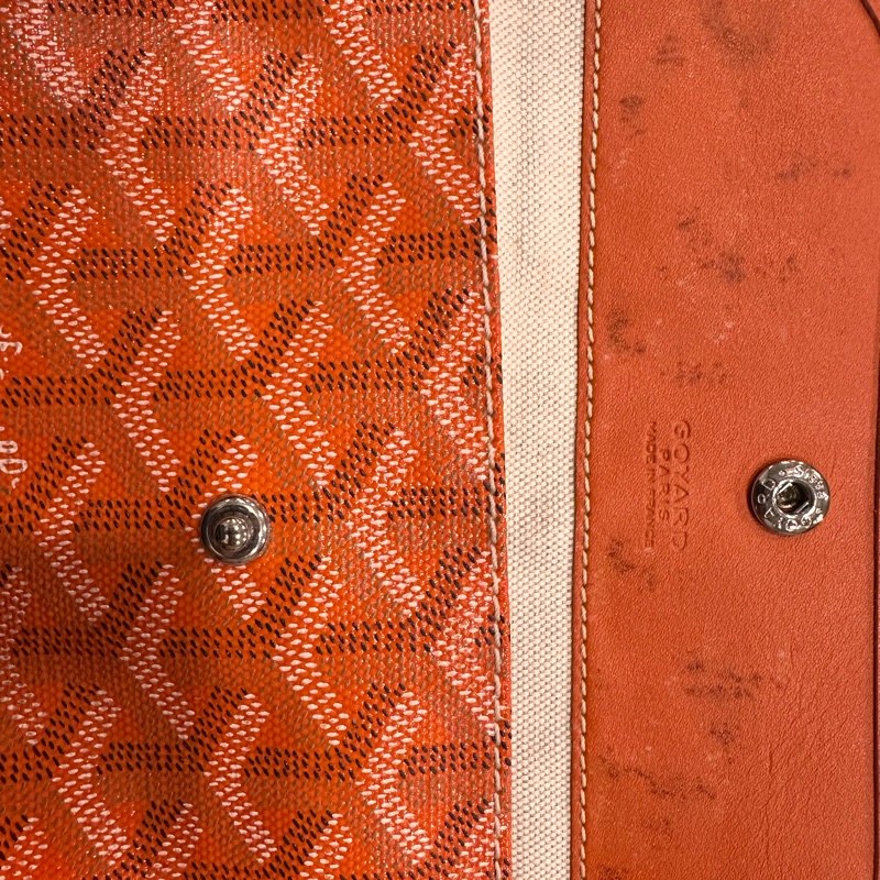 Goyard-哥雅德-經典熱門款式 Saint Louis 托特包-橘色-春夏百搭-20
