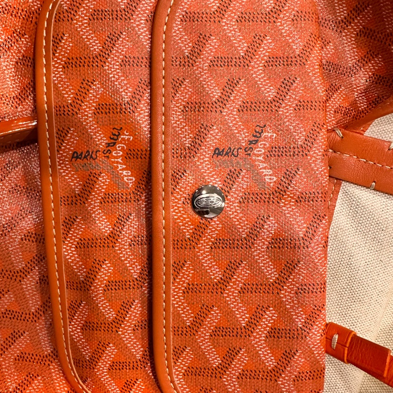 Goyard-哥雅德-經典熱門款式 Saint Louis 托特包-橘色-春夏百搭-24