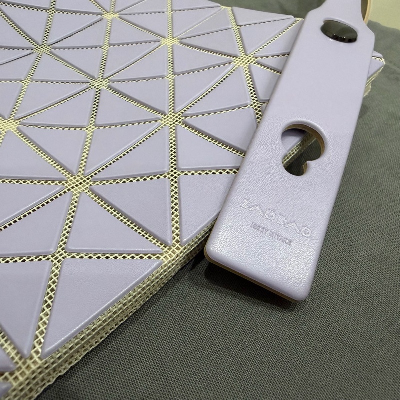 BAOBAO 雙色 DUO TOTE 駝色 紫色-3