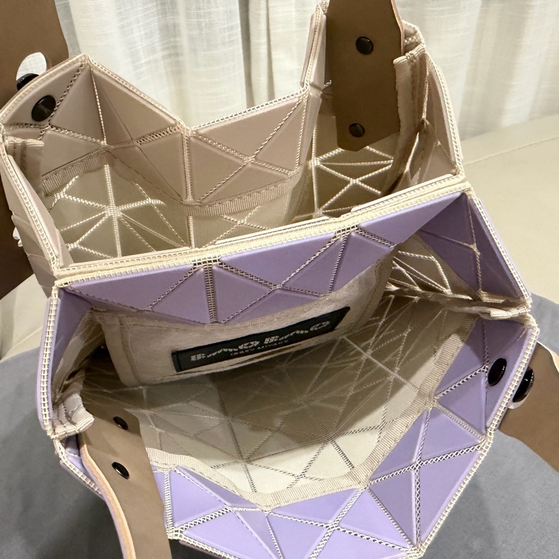 BAOBAO 雙色 DUO TOTE 駝色 紫色-6