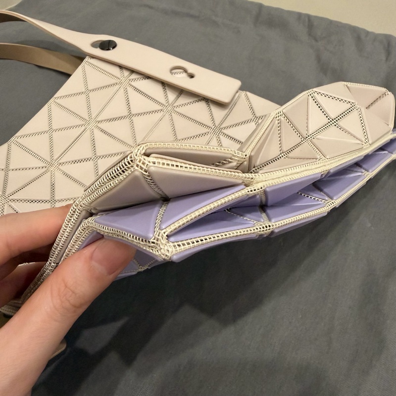 BAOBAO 雙色 DUO TOTE 駝色 紫色-12