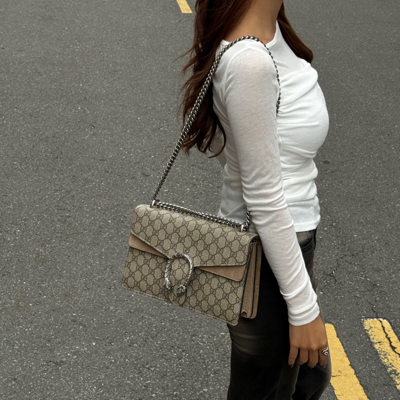 【極新超美🎁】 GUCCI Dionysus 古馳 酒神包 斜背包（專櫃95,000）-24