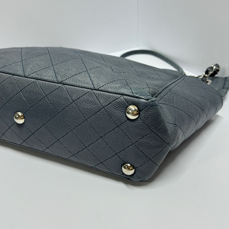 【稀有超耐用💪】 Chanel 魚子醬牛皮 肩背+斜背+托特包（專櫃26.6萬）-14
