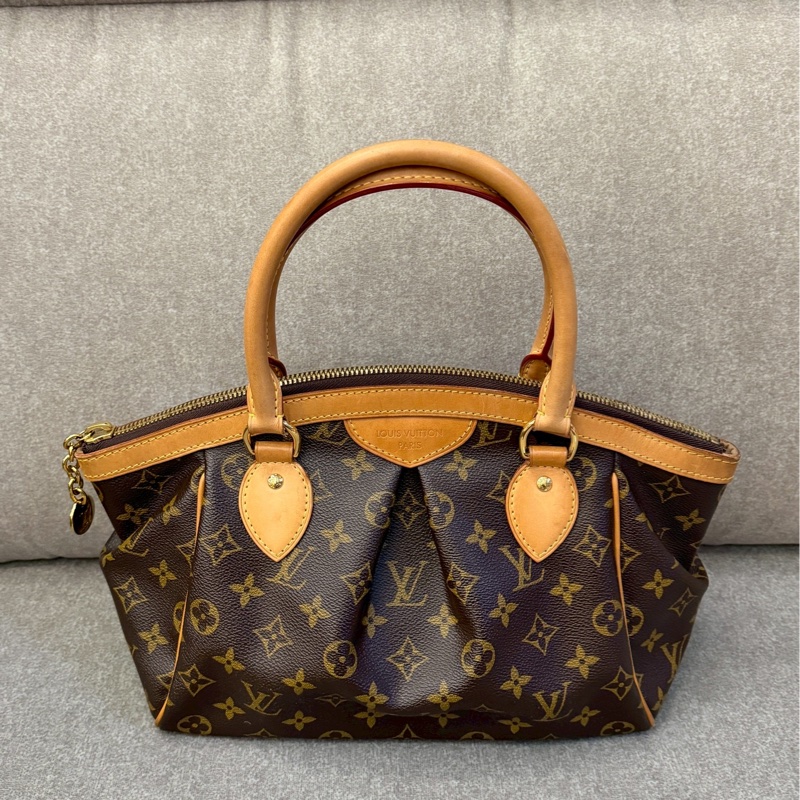 LV vintage老花水餃包-0