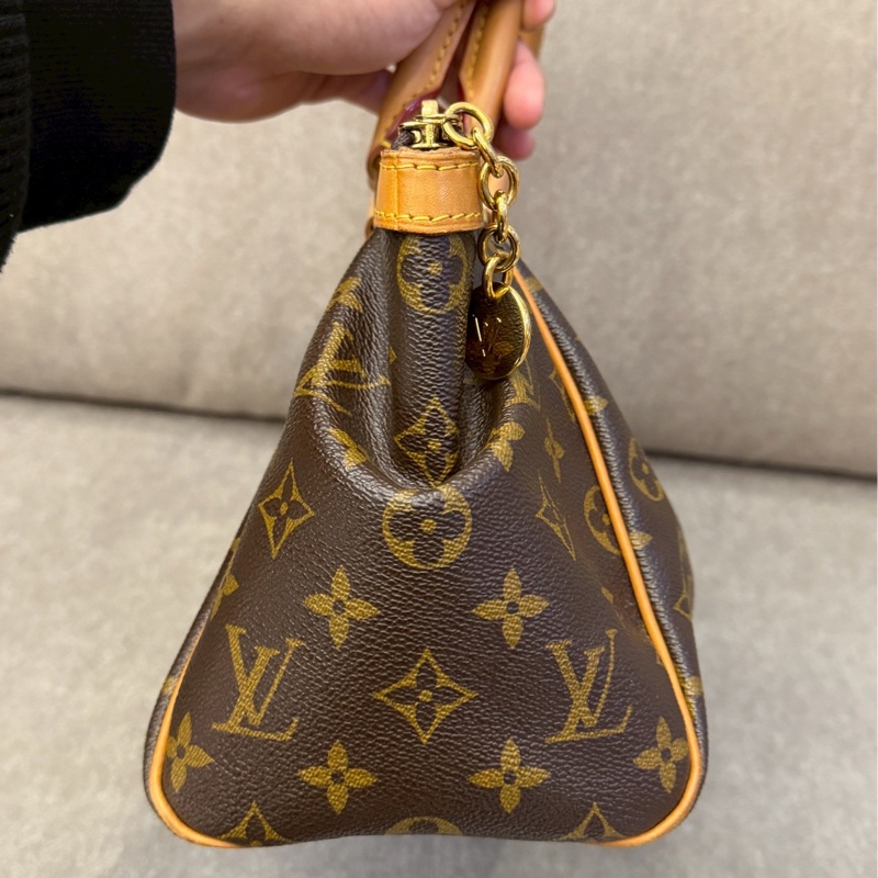 LV vintage老花水餃包-2