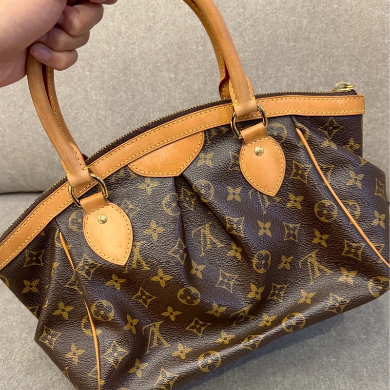 LV vintage老花水餃包-4