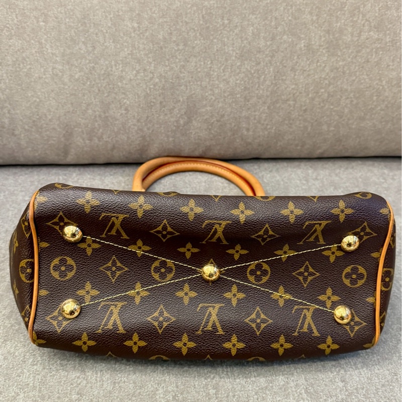 LV vintage老花水餃包-5