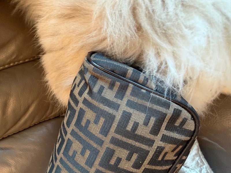 芬迪包 法棍包 法棍 腋下包 手提包 包包  可拆皮革肩帶  肩背包 托特包  中古包 復古包 古董包 托特包 fendi baguette bag-19