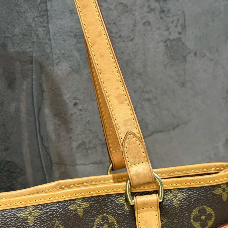 💎Han's house精品服飾💎LOUIS VUITTON 經典款 LV M51154 字紋 橫式 名媛包 手提包 肩背包-3