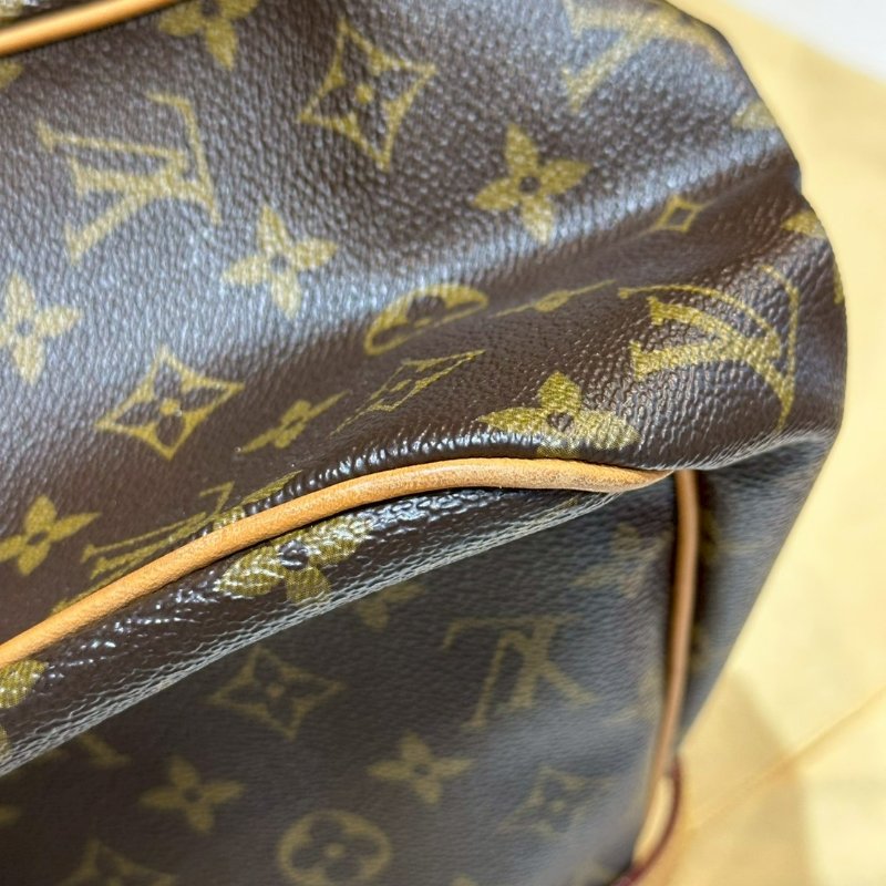 💎Han's house精品服飾💎LOUIS VUITTON 經典款 LV M51154 字紋 橫式 名媛包 手提包 肩背包-4