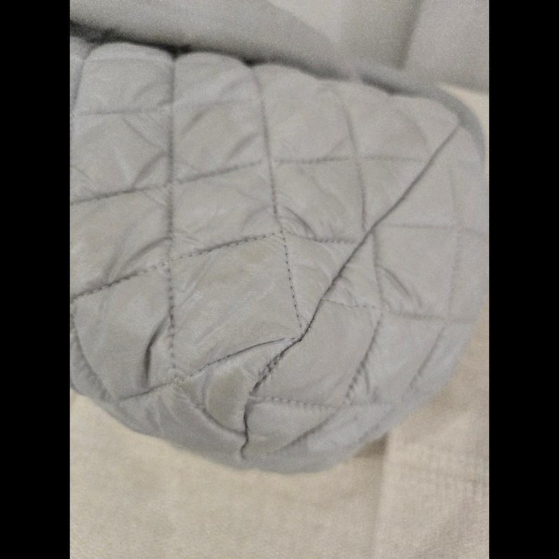 Chanel 香奈兒 極美灰銀色 Coco Cocoon 尼龍醫生包  肩背包 手提包-20