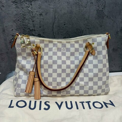 💎Han's house精品服飾💎LV  Damier Azur Lymington 手提包 斜背包 N40022