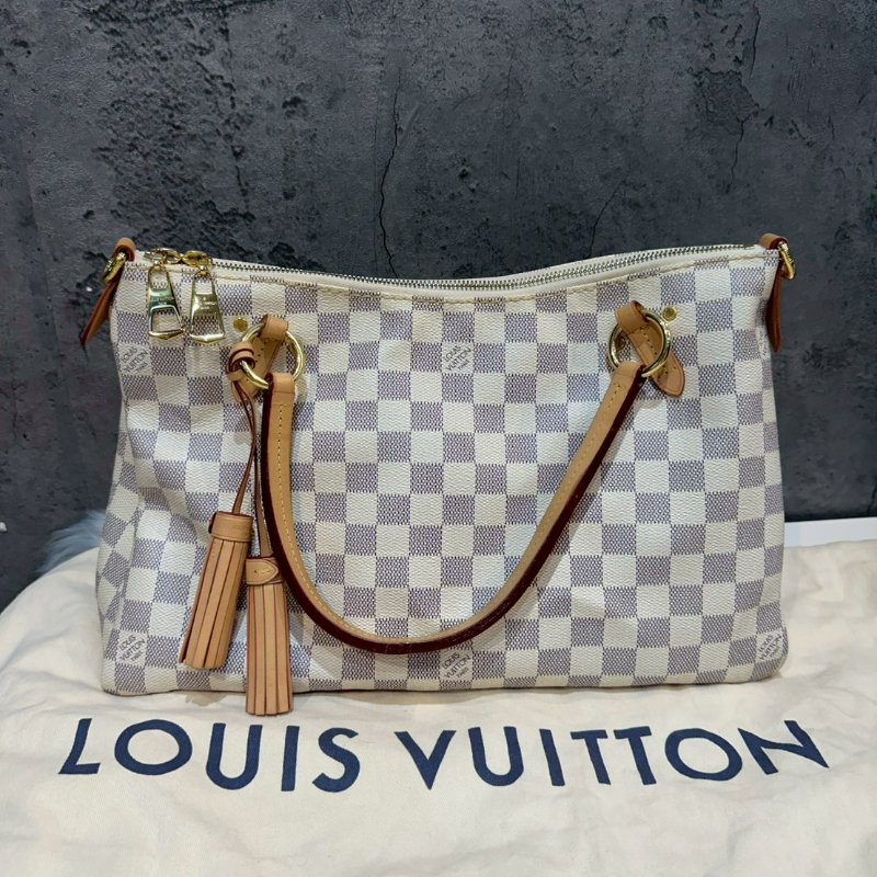 💎Han's house精品服飾💎LV  Damier Azur Lymington 手提包 斜背包 N40022-0