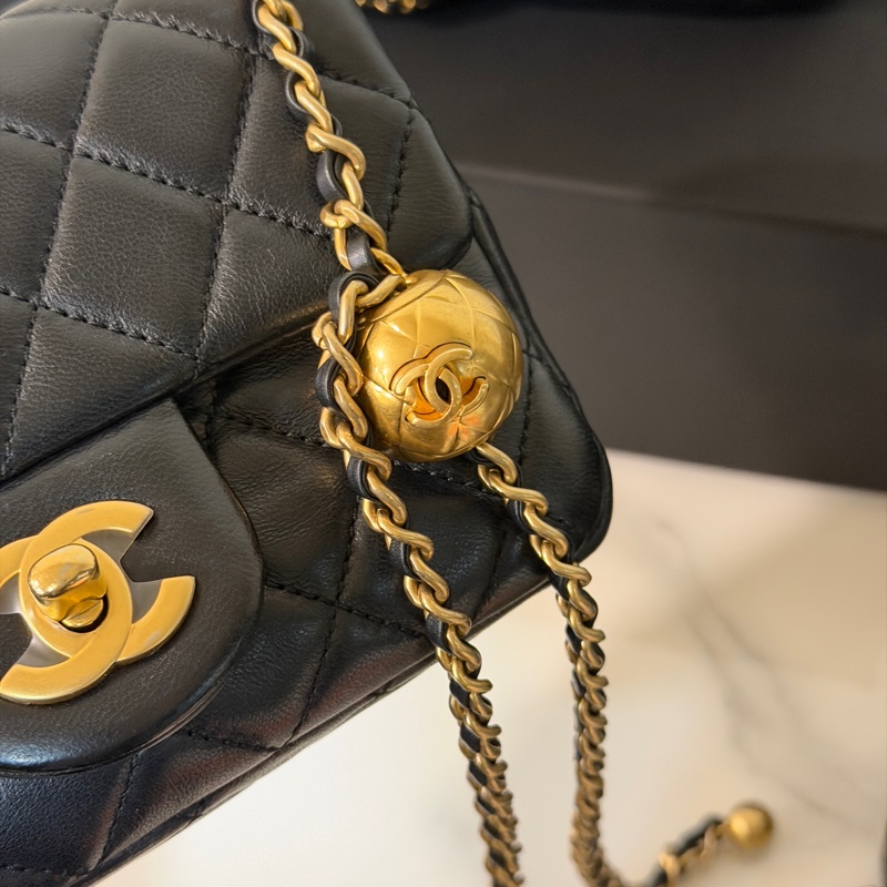 全新全配❤️晶片❤️ 香奈兒 #黑金 #金球 #方胖子 #cf17-2