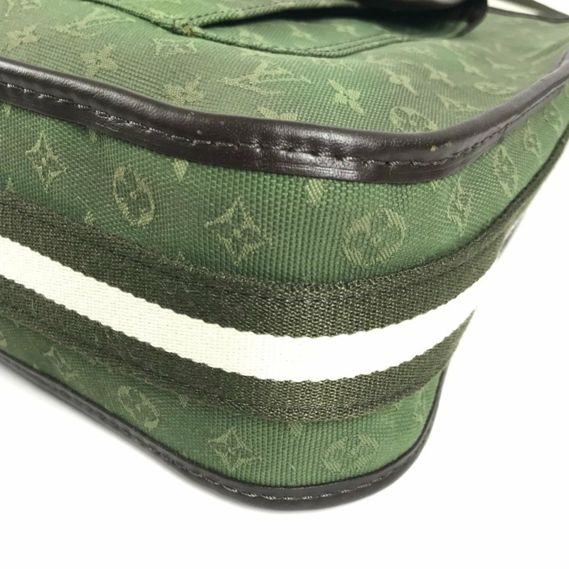 路易威登 M92322 Monogram Mini Buzas Marie Kate 斜背單肩帆布包，男女通用，卡其色-5