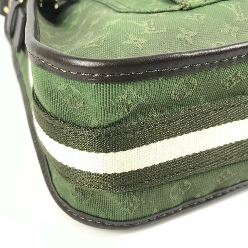 路易威登 M92322 Monogram Mini Buzas Marie Kate 斜背單肩帆布包，男女通用，卡其色-6