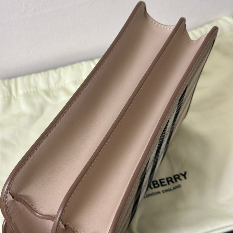 💎Han's house精品服飾💎 Burberry 經典格紋帆布包 側背包-1