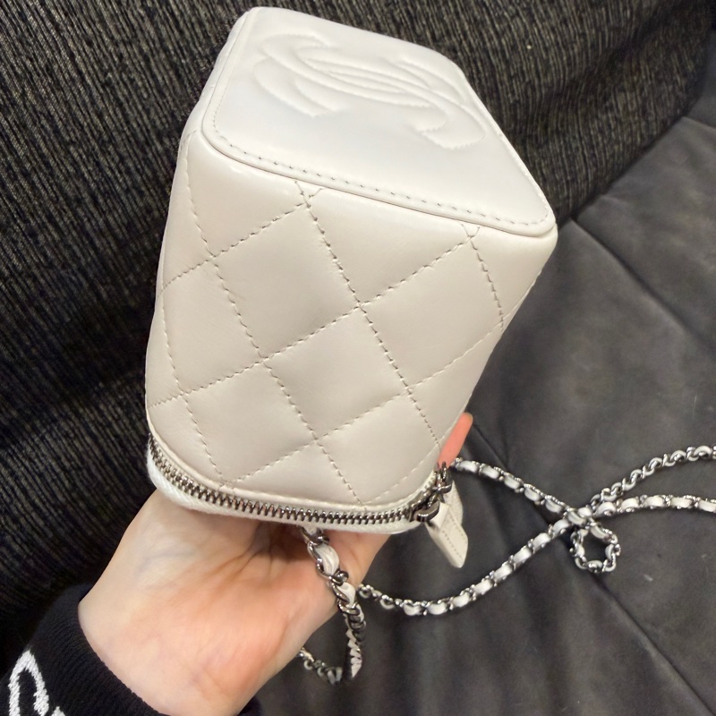 全新全配❤️晶片❤️ 香奈兒 #白銀 #手柄 #長盒子 #白雪公主-5