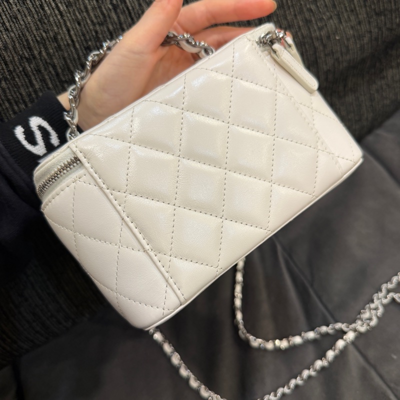 全新全配❤️晶片❤️ 香奈兒 #白銀 #手柄 #長盒子 #白雪公主-7