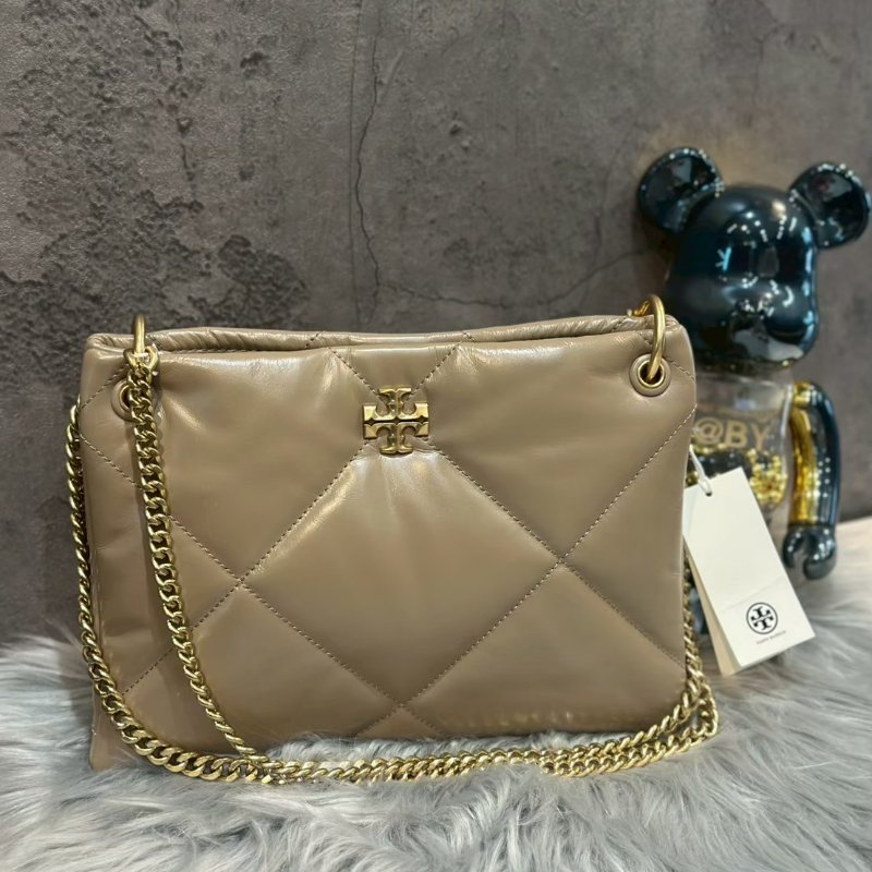 💎Han's house精品服飾💎Tory Burch 奶茶裸色 雲朵包 肩背包 側背包-0