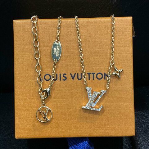 💎Han's house精品服飾💎LOUIS VUITTON Iconic LV項鍊 M00596
