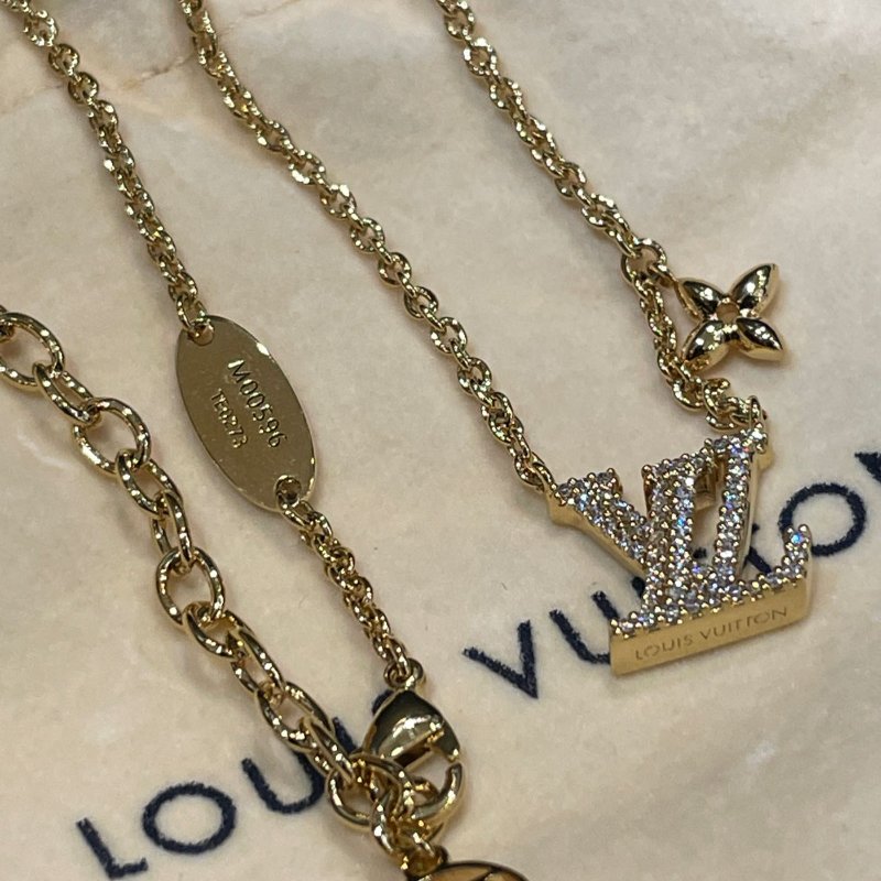 💎Han's house精品服飾💎LOUIS VUITTON Iconic LV項鍊 M00596-4