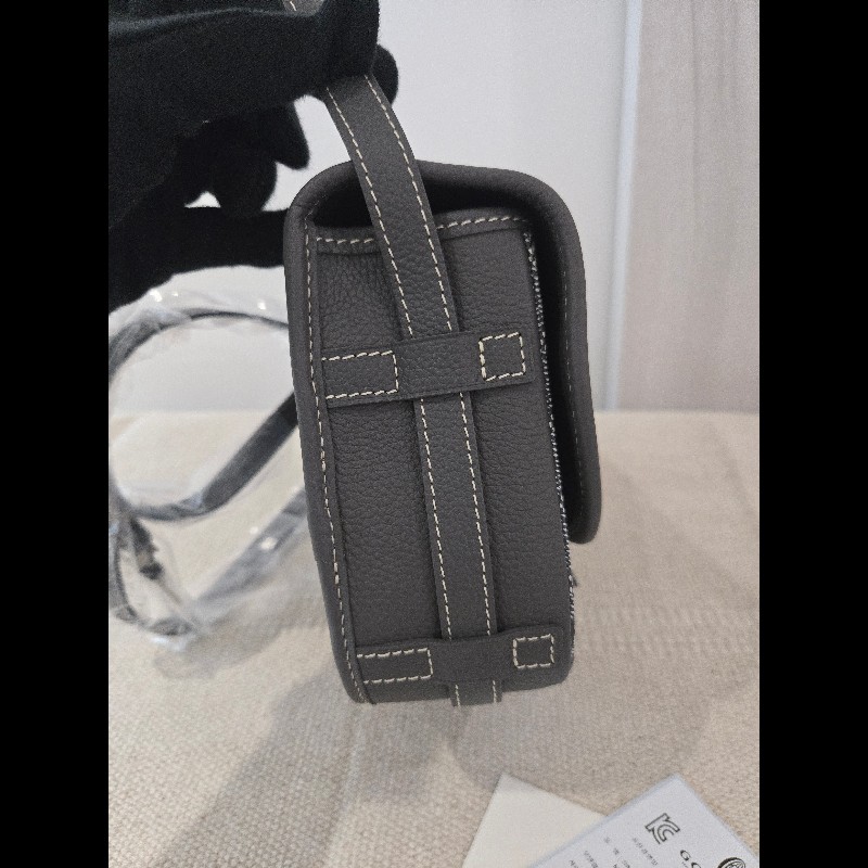 100%正品專櫃貨✨Goyard Belvedere PM 經典郵差包 灰色 🈶購證-13