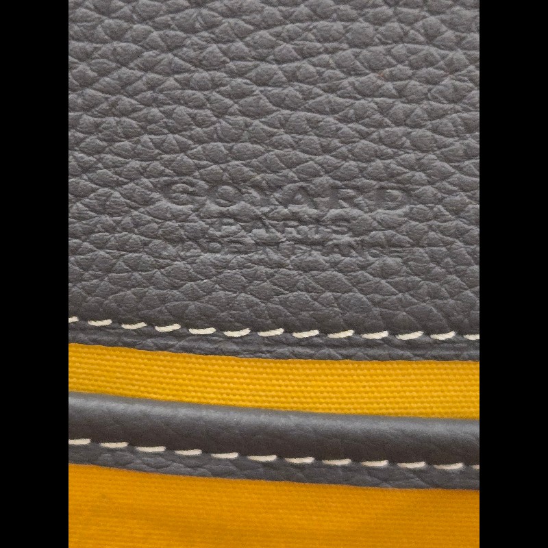 100%正品專櫃貨✨Goyard Belvedere PM 經典郵差包 灰色 🈶購證-22