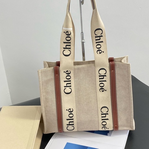 Chloe 蔻依中號托特包 帆布