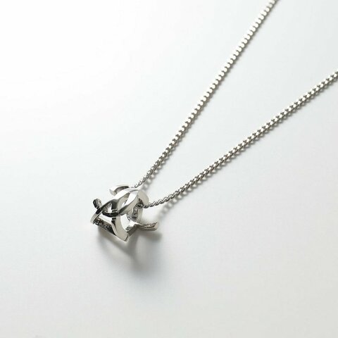 💎Han's house精品服飾💎SAINT LAURENT 聖羅蘭 YSL 金屬 項鏈 義大利製 現貨 原價14000
