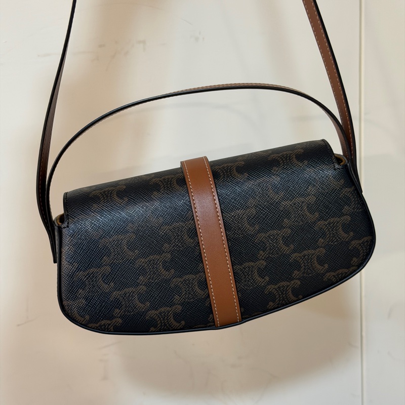 全新全配❤️ celine #老花 #肩背包 #鎖頭腋下包 #lisa同款-10