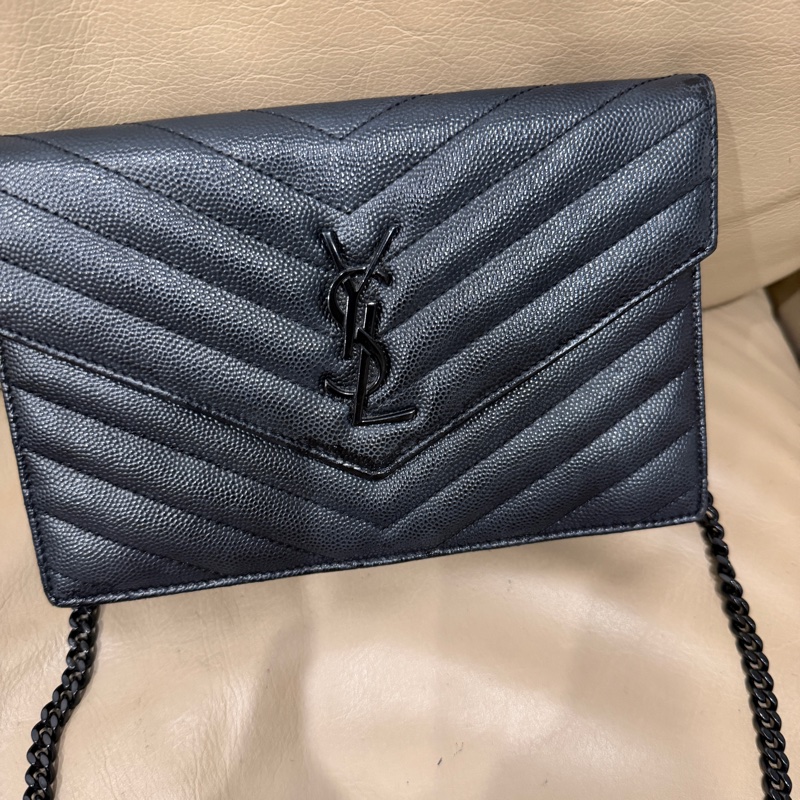 🈶購證❤️ ysl #soblack #全黑 #荔枝皮 #woc-4